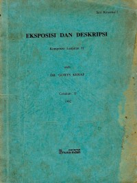 Eksposisi Dan Deskripsi Komposisi Lanjutan II
