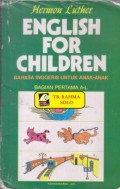 English for children