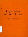 Explanation in Social History