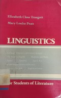 Linguistics : For students of literature