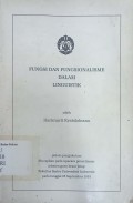 Fungsi dan fungsionalisme dalam linguistik