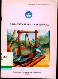 Gagalnya sebuah sayembara