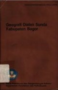 Geografi dialek sunda kabupaten bogor