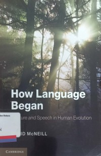 How Language Began: Gesture and Speech in Human Evolution