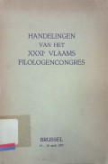 Handelingen van het XXXI vlaams filologencongres