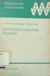 Historische linguistik: Englisch