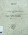 Holle lists: vocabularies in languages of Indonesia vol. 2 sula and bacan islands, north Halmahera, South and East Halmahera