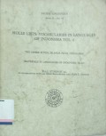 Holle lists: vocabularies in languages of Indonesia vol. 6 The lasser Sunda Islands (Nusa Tenggara)