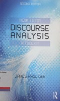 How to do Discourse analysis: a tool kit