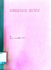 Indonesian sintax