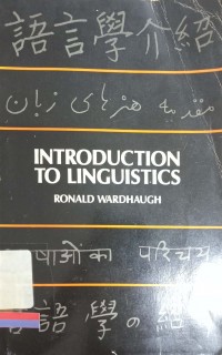 Introduction to linguistic