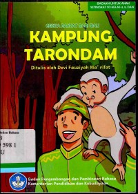 Kampung Tarondam: cerita rakyat dari Riau