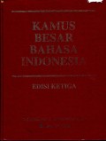 Kamus Besar Bahasa Indonesia Edisi Ketiga