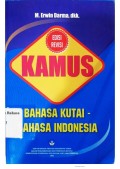 Kamus Bahasa Kutai--Bahasa Indonesia