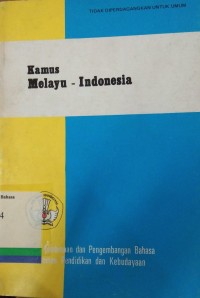 Kamus melayu - indonesia