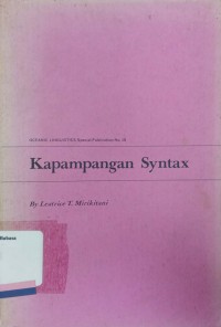 Kapampang syntax