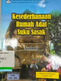 Kesederhanaan rumah adat suku sasak