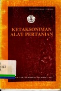 Ketaksoniman Alat Pertanian