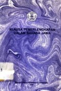 Klausa pemerlengkapan dalam bahasa Jawa