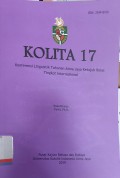 Kolita 17: koferensi linguistik tahunan Atma Jaya 17 tingkat internasional