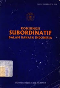 Konjungsi subordinatif dalam bahasa Indonesia