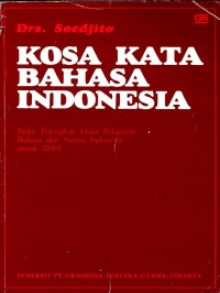 Kosa Kata Bahasa Indonesia