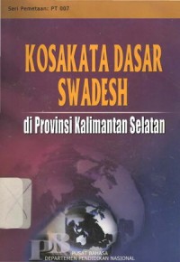 Kosakata dasar swadesh : Di kabupaten Kalimantan Selatan