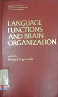 Language Functions and Brain Organization