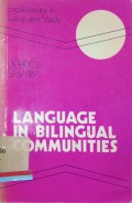 Language in bilingual communities