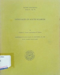 Languages of south sulawesi