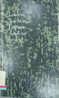 Leader, teacher & learners in academe