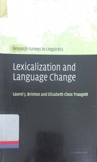 Lexicalization and language change