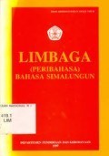 Limbaga ( peribahasa ) bahasa simalungun