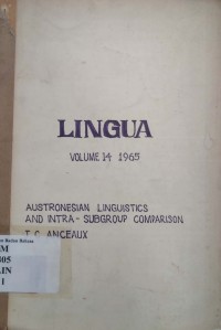 Lingua vol.14 1965