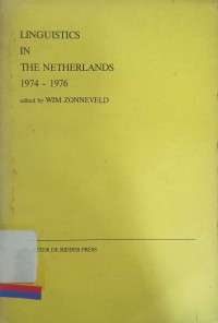 Linguistics in the Netherlands 1974-1976