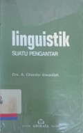 Linguistik: Suatu pengantar