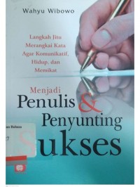 Menjadi penulis dan penyunting sukses