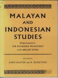 Malayan and Indonesian studies