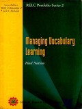 Managing Vocabulary Learning