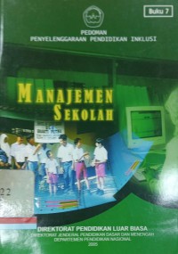 Manajemen Sekolah: Pedoman Penyelenggaraan Pendidikan Inklusi