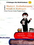 Lima Materi Kebahasaan Kisah Si Kebayan Untuk Penutur Asing Tingkat Dasar