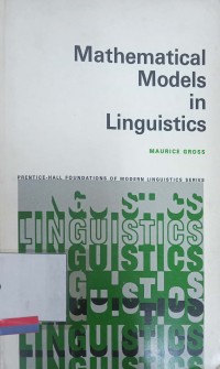 Mathematical models in linguistics