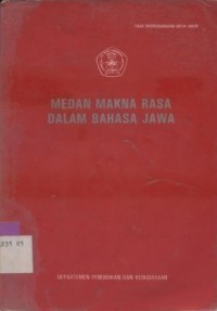 Medan makna rasa dalam bahasa Jawa