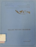 Melayu Betawi Grammar Volume 9, 1980