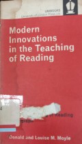 Modern innovations in the teaching of reading