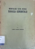 Morfologi kata kerja Bahasa Gorontalo