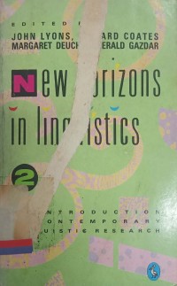 New Horizons in Linguistics 2