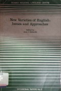 New varieties of English: Issues and approaches