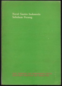 Novel Sastra Indonesia Sebelum Perang