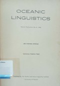 Oceanic Linguistic No.2 1966